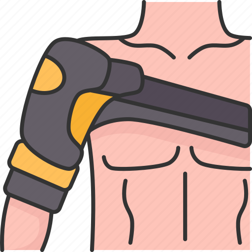 Shoulder, support, strap, training, weightlifting icon - Download on Iconfinder