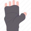 gloves, weightlifting, hand, workout, accessory