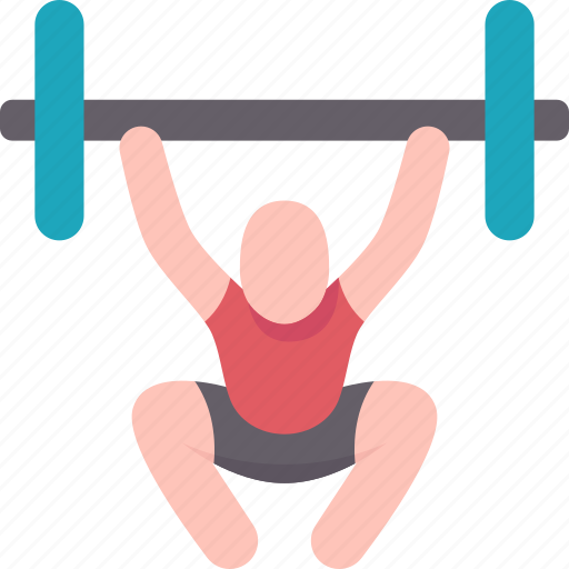 Snatch, weightlifting, athlete, barbell, sport icon - Download on Iconfinder