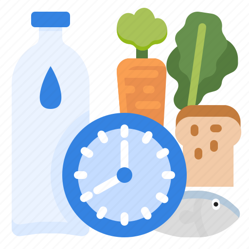 Fasting, weight, loss, diet, plan, fitness, intermittent fasting icon - Download on Iconfinder