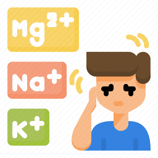 Electrolyte, metabolism, dysfunction, ketogenic, headache, keto flu, carbohydrates withdrawal icon - Download on Iconfinder