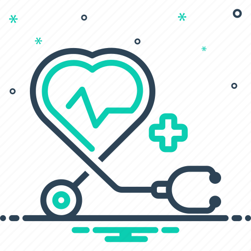 Health, well being, stethoscope, wellness, medical, heartbeat, health insurance icon - Download on Iconfinder