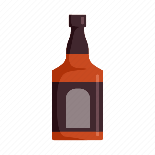 Alcohol, alcoholic, bar, beverage, bottle, bourbon, rum icon - Download on Iconfinder