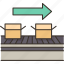 conveyor, rollers, manufacturing, parcel, package 