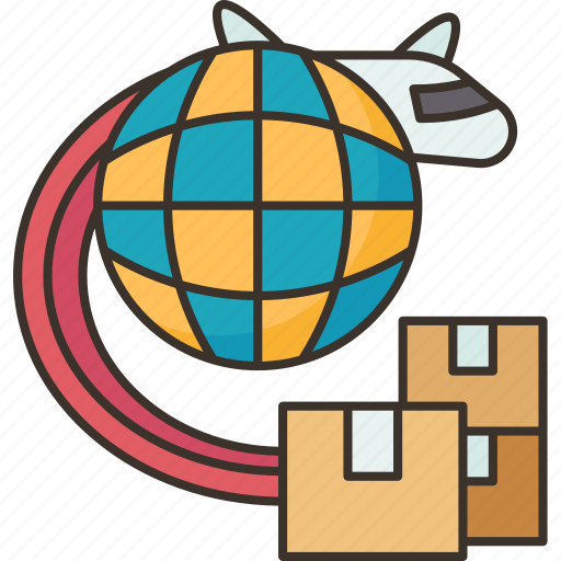 Exporter, airmail, international, logistic, trade icon - Download on Iconfinder