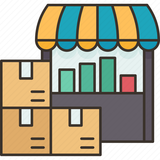 Wholesale, goods, store, business, market icon - Download on Iconfinder