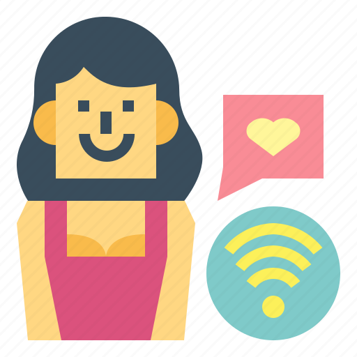 Wifi, internet, connection, technology, people icon - Download on Iconfinder