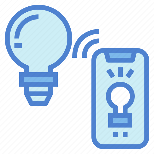 Smart, lighting, house, connectivity, electronics, lamp icon - Download on Iconfinder