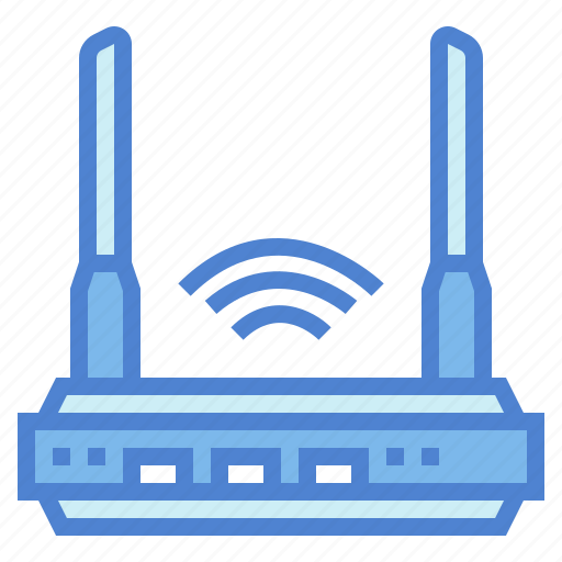 Wifi, router, wireless, internet, technology, connection, communications icon - Download on Iconfinder
