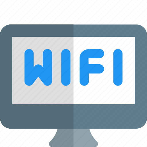Dekstop, wifi, network icon - Download on Iconfinder