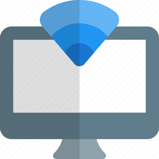 Wireless, connection, desktop icon - Download on Iconfinder