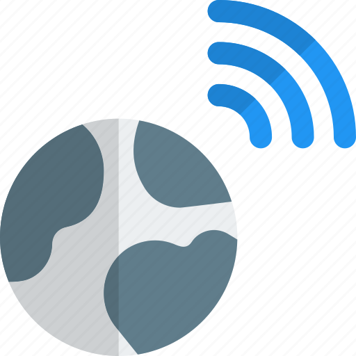 Globe, wireless, connection icon - Download on Iconfinder
