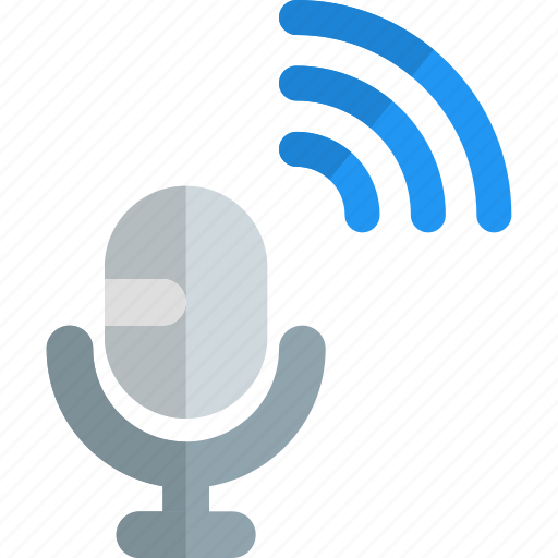 Mic, wireless, signal icon - Download on Iconfinder