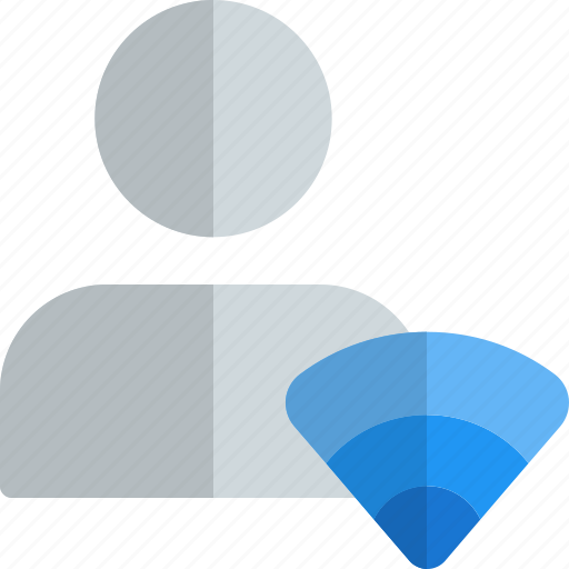 User, wireless, avatar icon - Download on Iconfinder