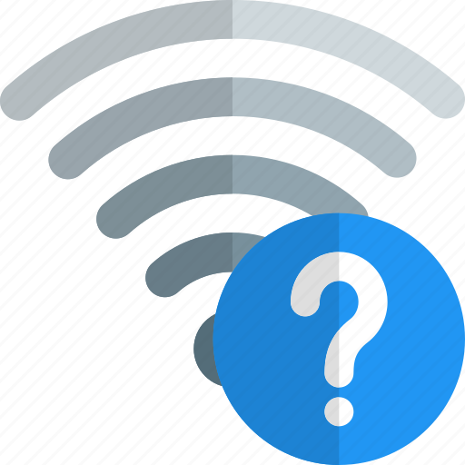 Wireless, help, query icon - Download on Iconfinder