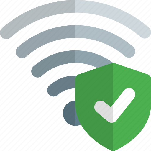 Wireless, security, shield icon - Download on Iconfinder