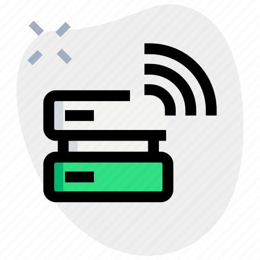 Server, wireless, database icon - Download on Iconfinder