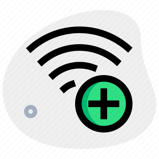 Wireless, add, signal icon - Download on Iconfinder