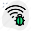 wireless, bug, virus 