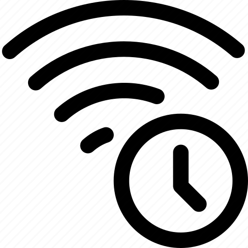 Wireless, duration, network icon - Download on Iconfinder