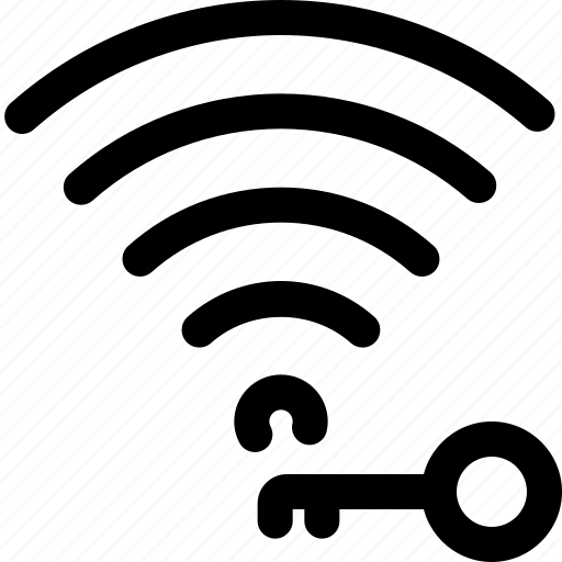 Wireless, key, password icon - Download on Iconfinder