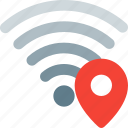 wireless, location, pin
