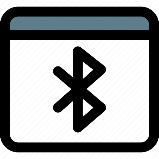 Bluetooth, browser, webpage icon - Download on Iconfinder