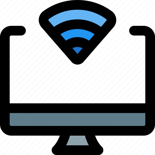 Dekstop, wireless, connection icon - Download on Iconfinder