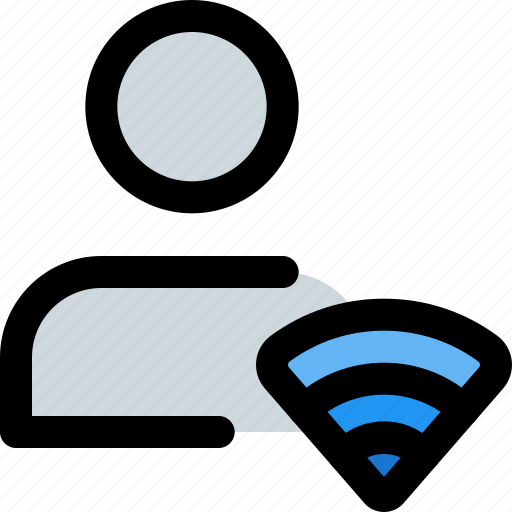 User, wireless, avatar icon - Download on Iconfinder