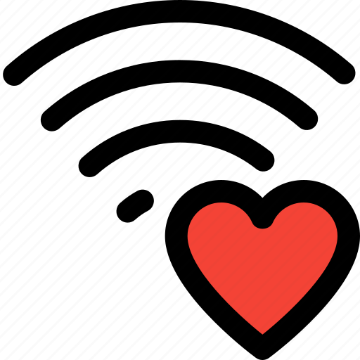 Wireless, heart, favorite icon - Download on Iconfinder