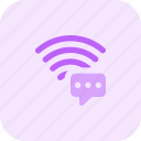 wireless, chat, message