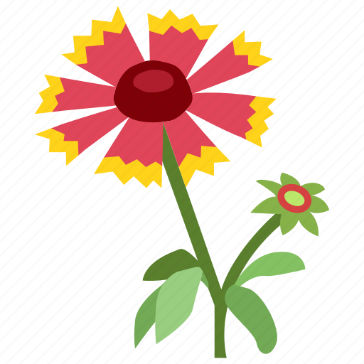 .svg, blanket flower, gaillardia, florist, flora, botany icon - Download on Iconfinder