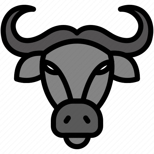 Bull, cow, face, animal, buffalo icon - Download on Iconfinder