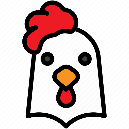 Egg, hen, face, animal, chicken icon - Download on Iconfinder