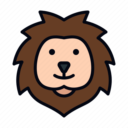 Lion, wildlife, zoology, savannah, fauna, animal kingdom, zoo icon - Download on Iconfinder