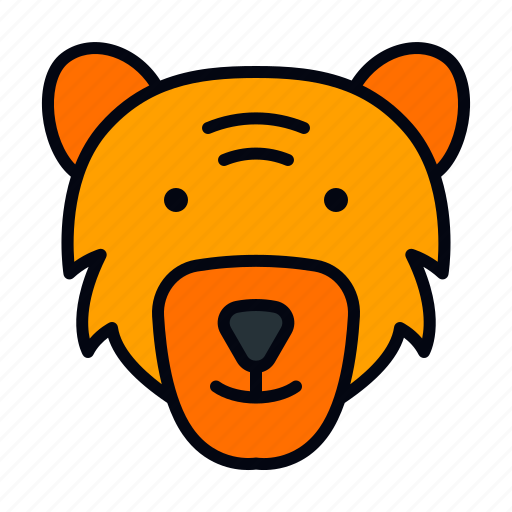Tiger, animals, animal, zoo, wildlife, wild life, zoology icon - Download on Iconfinder