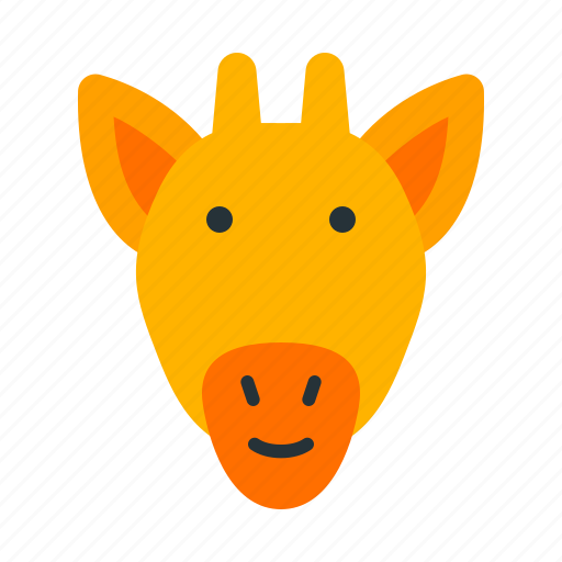 Giraffe, zoology, fauna, mammal, animals, wildlife, head icon - Download on Iconfinder