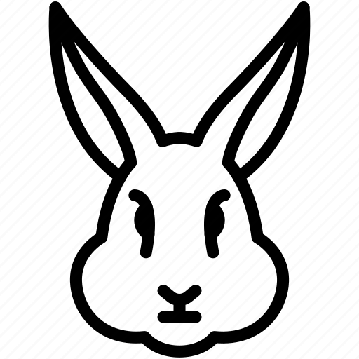 Bunny, animal, face, carrot, rabbit icon - Download on Iconfinder