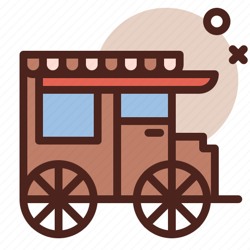 Carriage, western, cowboy icon - Download on Iconfinder