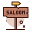 saloon, western, cowboy 
