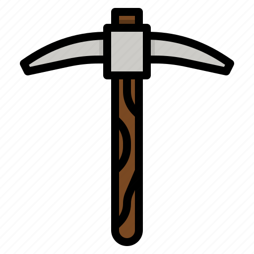 Pickaxe, construction, mining, dig, labor icon - Download on Iconfinder