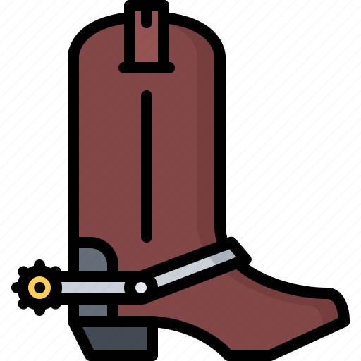 Boot, boots, cowboy, shoes, west, wild icon - Download on Iconfinder