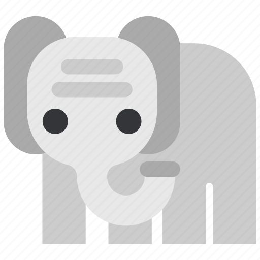 Animal, beast, elephant, fauna, wild, wildlife, zoo icon - Download on Iconfinder