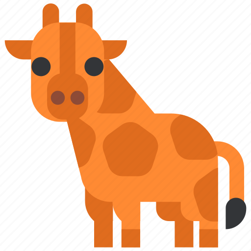 Animal, beast, fauna, giraffe, wild, wildlife, zoo icon - Download on Iconfinder