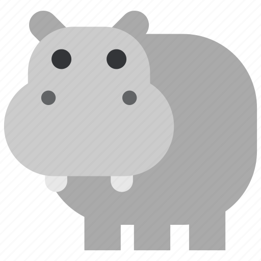 Animal, beast, fauna, hippo, wild, wildlife, zoo icon - Download on Iconfinder