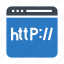 browser, link, url, webpage, window 