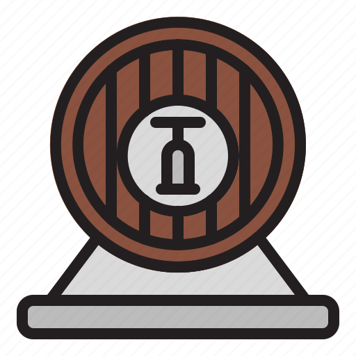 Barrel, alcohol, drink, beer, wine icon - Download on Iconfinder