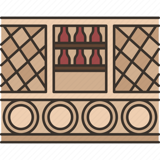 Cellar, barrels, winery, ferment, warehouse icon - Download on Iconfinder