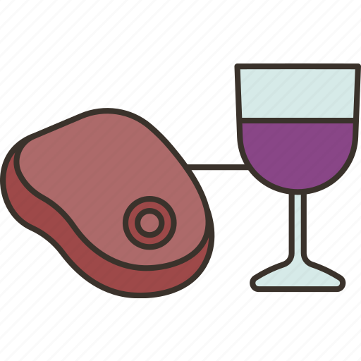 Food, pairing, wine, serving, meal icon - Download on Iconfinder