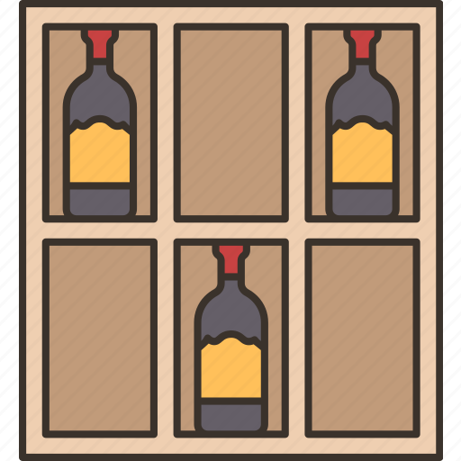 Wine, shelf, collection, storage, shop icon - Download on Iconfinder